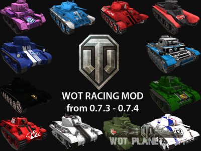 WoT Racing Mod Kit  0.7.3 - 0.7.4