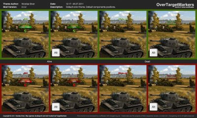 OverTargetMarkers  wot 0.7.1.1