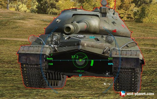 Синий прицел от SOULZA для World of Tanks 0.9.19 Синий прицел от SOULZA для World of Tanks 0.9.19