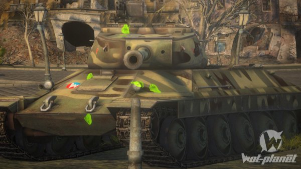 Мод Цветные пробития для World Of Tanks 0.9.8.1