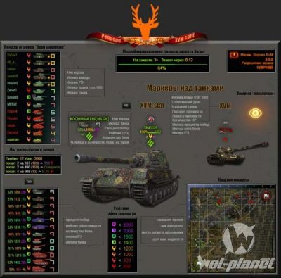 XVM-4.1.0  World of Tanks 0.8.7