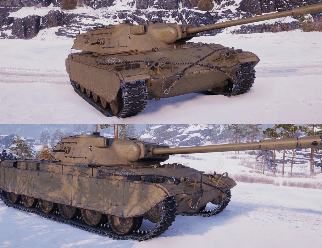 скриншот тяжелого премиум танка сша тс-54