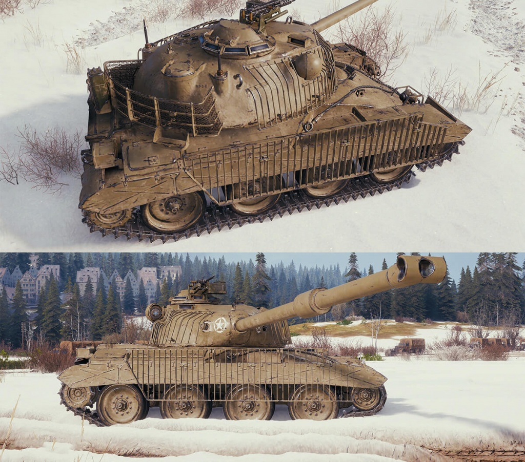 скриншот нового премиум танка сша 9 уровня tl-7