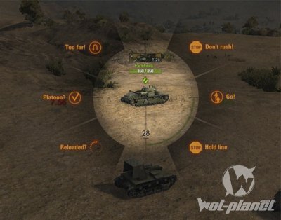 Настраиваемое боевое меню для World of Tanks