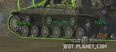 Аркадный, снайперский прицел для World Of Tanks 0.7.5